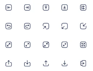 7000+ UI Icons Pack (6 Styles)