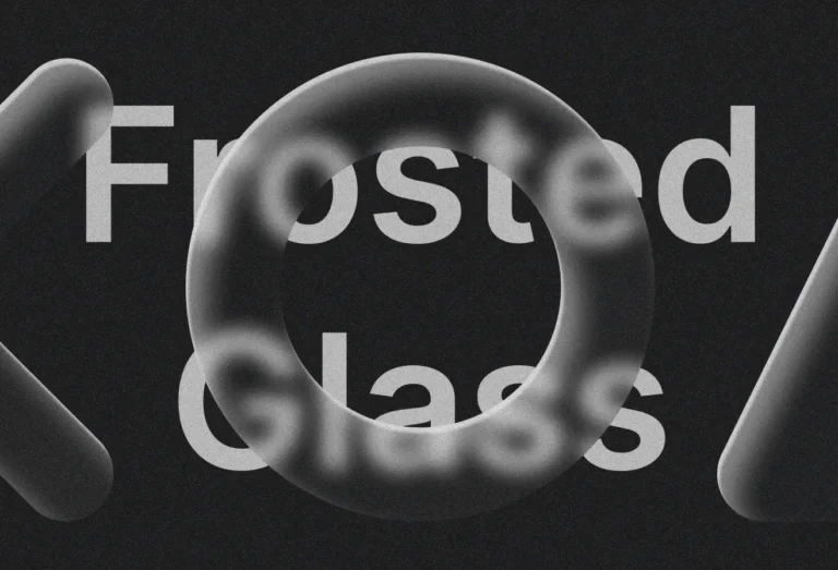 Frosted Glass Effect Figma