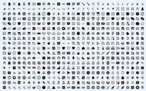 250+ Stroke Icons For GenAI
