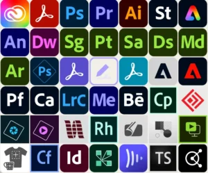 50+ Adobe Product Icons Figma