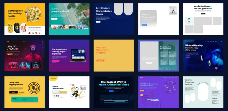 15 Website Hero Section UI Design