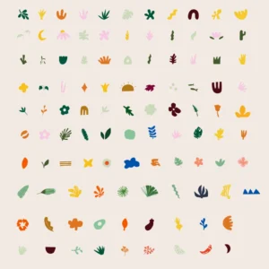 100+ Nature Shapes Pack Figma