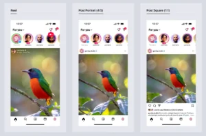 Pixel-perfect Instagram App UI Kit Figma