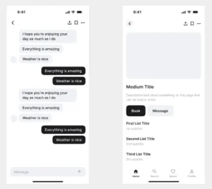 iOS & Android App Wireframing UI Kit Figma
