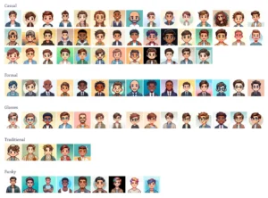 200+ Cartoon Avatars Generated By AI