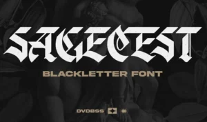 Sagecest Blackletter Font