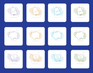 24 Empty State Illustrations Figma