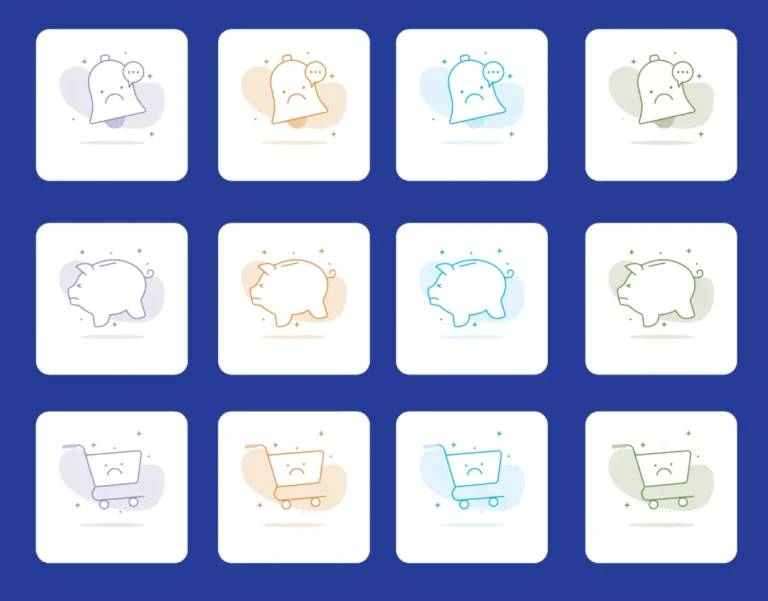 24 Empty State Illustrations Figma