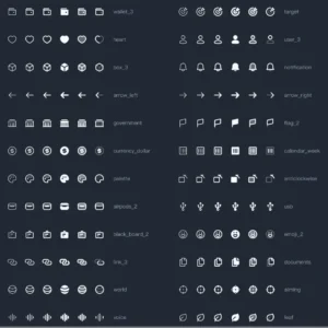 8000+ High-quality Vector Icons Pack Figma