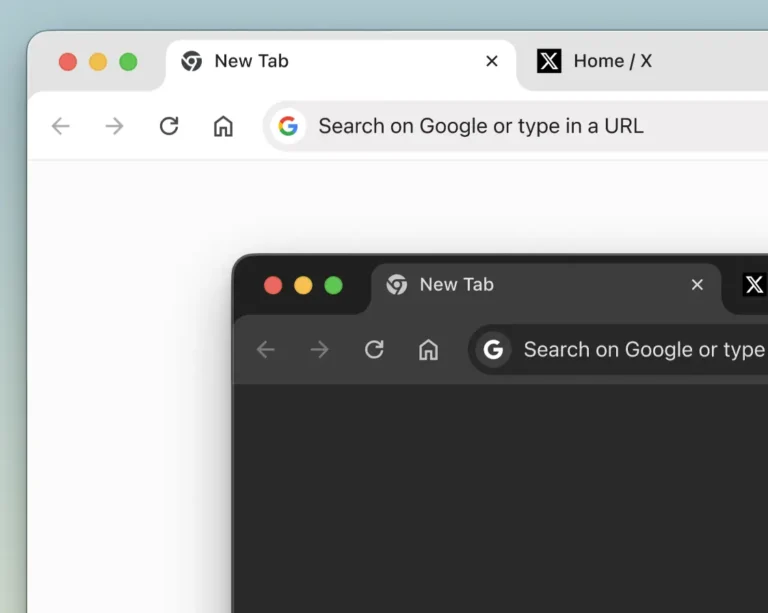 Chrome Browser Frame Figma Mockup