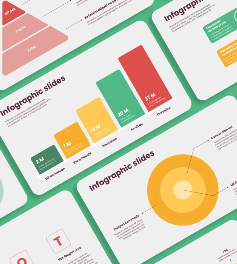 20 Infographic Slide Templates Figma