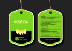 Product Hang Tag PSD Mockup