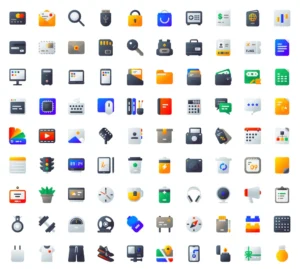 100 Elegant Icons For Creative Design