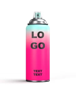 Realistic Spray Can PSD Mockup