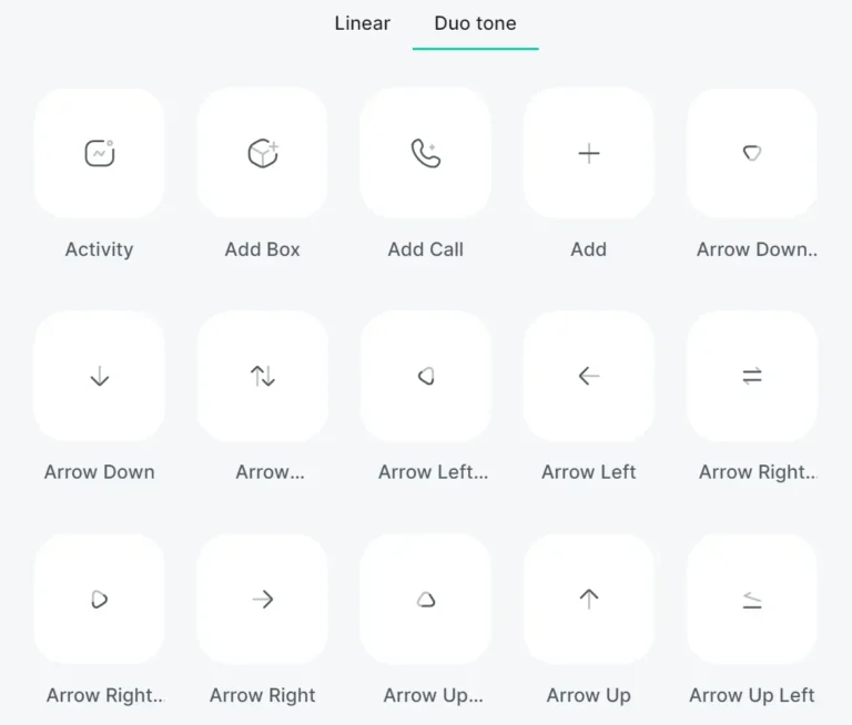 Clean Minimalist UI & App Icons