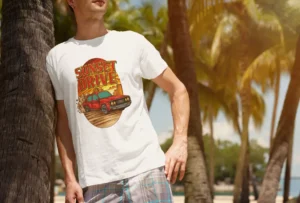 High-quality (4500x5400px) T-shirt PSD Mockup