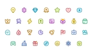 30+ Adorable Vector Icons In Figma