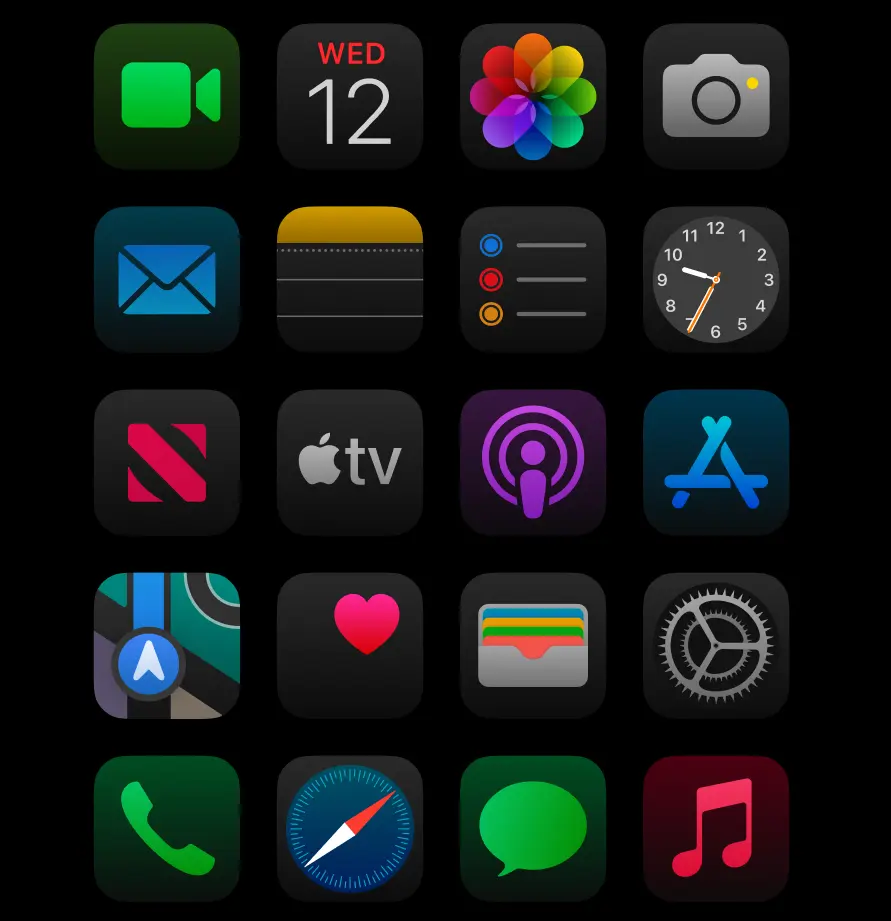 Download Free Dark Ios 18 App Icons Pack Free App Icons Download Free Dark Ios 18 App Icons Pack Free App Icons