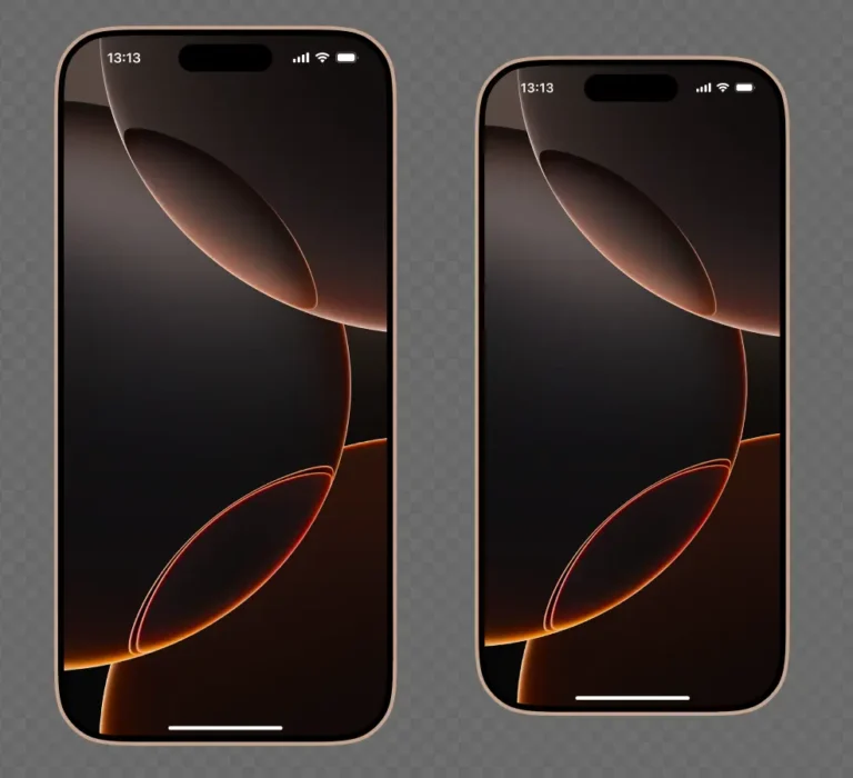 Flat iPhone 16 Pro & Pro Max Mockups Figma