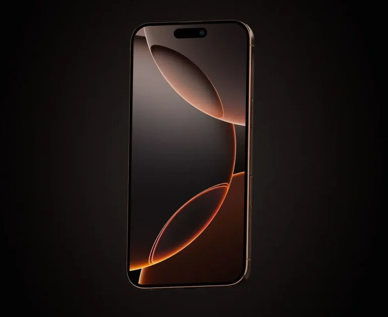 5K Resolution iPhone 16 Pro Max Mockup