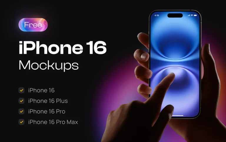 iPhone 16 Full Series Mockups