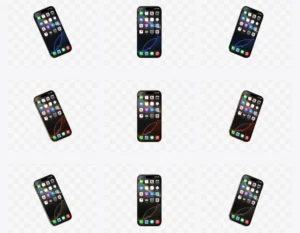 iPhone 16 Pro Mockups (3 Angles)