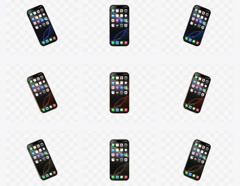 iPhone 16 Pro Mockups (3 Angles)