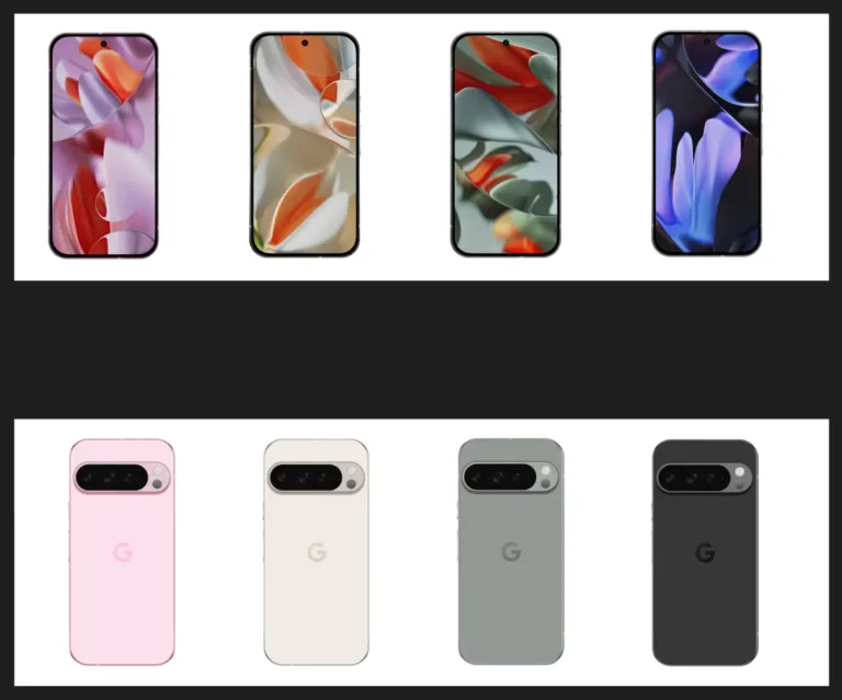 Google Pixel 9 Series Figma Mockups