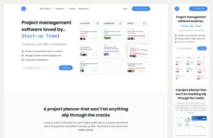 Sleek SaaS Landing Page Template To Boost Your Startup