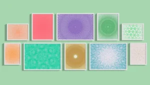 100 Sacred Geometry Mandalas