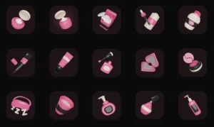 15 Beauty Product 3D Icons