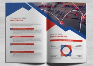 Professional Logistics Company Profile Template