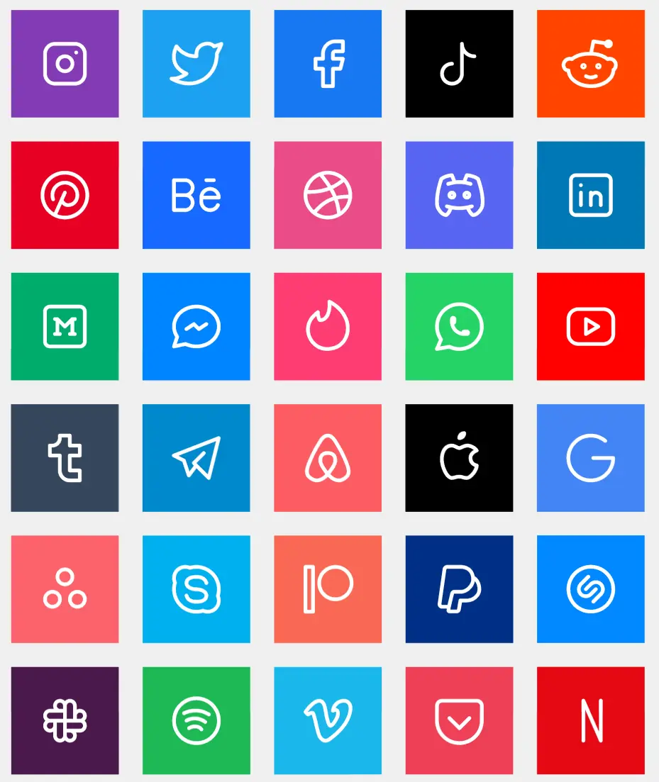Brand & Utility Icons
