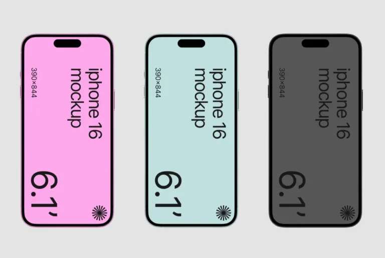 iPhone 16 Mockup