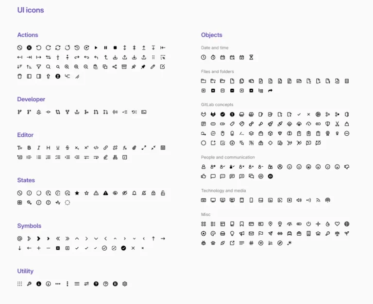 GitLab Product Icons in Figma