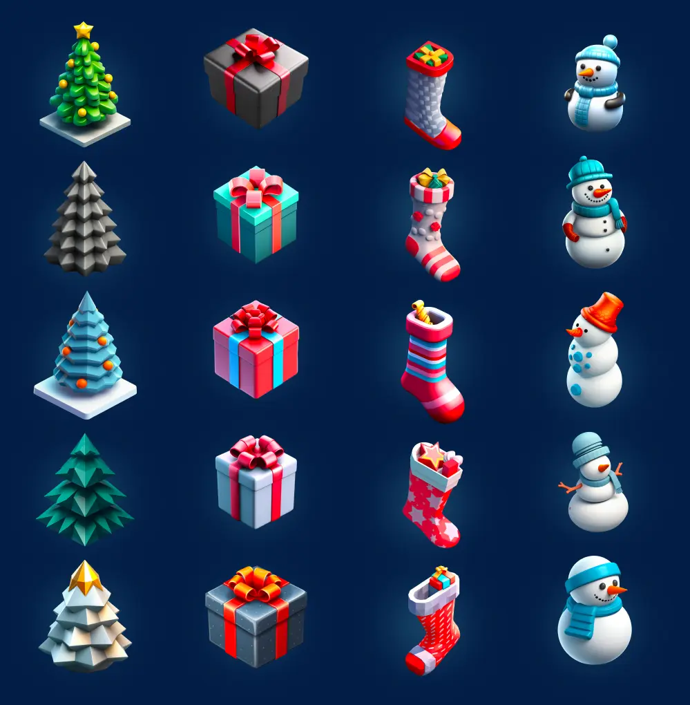 20 Free Christmas Icons