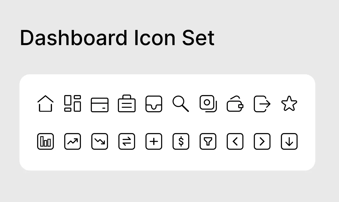 Dashboard Icons