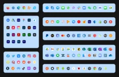 60+ Free Popular Mobile App Icons