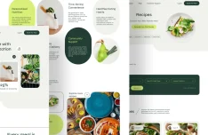 AI Recipe App Design in Figma
