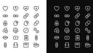100+ Free Vector Medical Icons in Figma