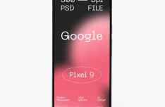Pixel 9 Figma Front View Mockup