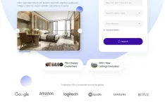Real Estate Web UI Template Figma