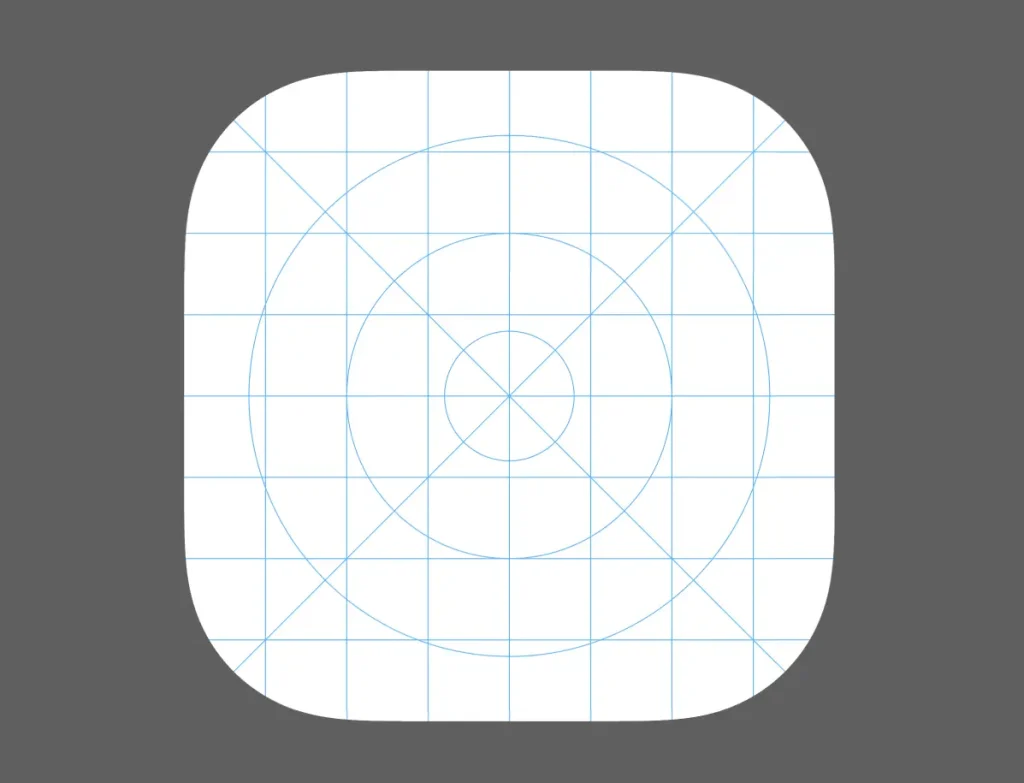 Official iOS 26 App Icon Template Figma