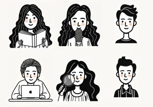 20 Avatar Illustrations (PNG & SVG)
