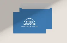 Customizable Envelope PSD Mockup for Presentation