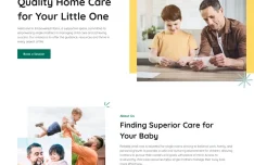 Free Figma UI Kit for Childcare Websites