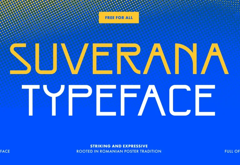 Suverana Display Typeface