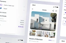 Modern Real Estate App UI Kit Figma
