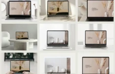 20+ Desktop & Laptop Portfolio Mockups Figma