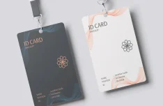 4 Free ID Card Mockups PSD